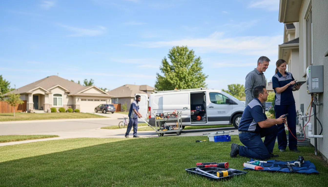 Tankless water heater service in Rawlings, VA